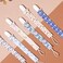 babeine Floral Pacifier Clips, 6 Pack Pacifier Holder Clips for Boys and Girls Fits for Most Pacifiers Brands, Teether Toys and Gift (Flower