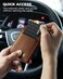 LORZOR AirTag Wallet - Bifold Full Grain Leather Mens Air Tag Wallet with AirTag Holder, RFID Blocking Minimalist Wallet for Men for Apple Air Tag, up to 11 Cards Gifts for Men