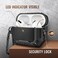 MOBOSI for AirPod Pro Case with Cleaner Kit, Compatible with Airpods Pro 2 Case Cover 1st/2nd Generation with LockKeychain, Full Body Shockproof Protective Case (2023/2022/2019, Black