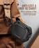 MOBOSI for AirPod Pro Case with Cleaner Kit, Compatible with Airpods Pro 2 Case Cover 1st/2nd Generation with LockKeychain, Full Body Shockproof Protective Case (2023/2022/2019, Black