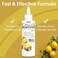DeEnterprises, Inc. Callus Remover Gel, Extra Strength Foot Callus Remover, 8oz Salon Grade Home Pedicure Supplies for Rough, Dry, Cracked Skin, Heavy Duty Callus Remover for Feet, Lemon