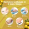DeEnterprises, Inc. Callus Remover Gel, Extra Strength Foot Callus Remover, 8oz Salon Grade Home Pedicure Supplies for Rough, Dry, Cracked Skin, Heavy Duty Callus Remover for Feet, Lemon