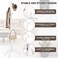 WANGMUXIA Coat Rack, Freestanding Coat Rack with 8 Hooks and 3 Adjustable Size Tree Coat Racks for Bedroom, Hallway, Entrance, Office, for Hats, Coats, Scarves, Handbags