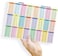 PinMaze Educational Math Cheat Sheet Laminated Card - Multiplication Division Addition Subtraction Table Chart Reference for Kids - Elementary Middle School Classroom (A4 size 11.69 x 8.27 inch