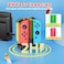 FastSnail Charging Dock Compatible with Nintendo Switch for Joy ConOLED Model Controller with Lamppost LED Indication, Charger Stand Station Compatible with Joy Cons with Charging Cable