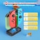 FastSnail Charging Dock Compatible with Nintendo Switch for Joy ConOLED Model Controller with Lamppost LED Indication, Charger Stand Station Compatible with Joy Cons with Charging Cable