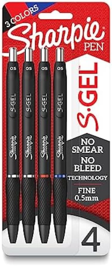 Sharpie S-Gel Pens, Blue