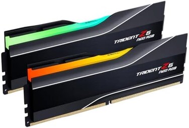 G.Skill Trident Z5 NEO RGB Series (AMD Expo32GB (2 x 16GB288-Pin SDRAM DDR5 6000 CL36-36-36-96 1.35V Dual Channel Desktop Memory F5-6000J3636F16GX2-TZ5NR (Matte Black