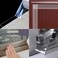 شريط مانع لتسرب الهواء شفاف من HSTECH، 2 بوصة × 33 قدمًا، شريط لاصق شفاف مانع لتسرب الهواء للأبواب والنوافذ وفجوات زجاج الدش (2 بوصة × 33 قدمًا)