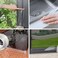 شريط مانع لتسرب الهواء شفاف من HSTECH، 2 بوصة × 33 قدمًا، شريط لاصق شفاف مانع لتسرب الهواء للأبواب والنوافذ وفجوات زجاج الدش (2 بوصة × 33 قدمًا)