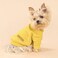Fitwarm 3 Pack Classic Fleece Dog Sweater, Turtleneck Dog Sweatshirt, Dog Winter Clothes for Small Dogs Boy Girl, Pet Pullover Jumper, Cat Apparel, Orange, Yellow, Coffee, XS
