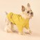 Fitwarm 3 Pack Classic Fleece Dog Sweater, Turtleneck Dog Sweatshirt, Dog Winter Clothes for Small Dogs Boy Girl, Pet Pullover Jumper, Cat Apparel, Orange, Yellow, Coffee, XS