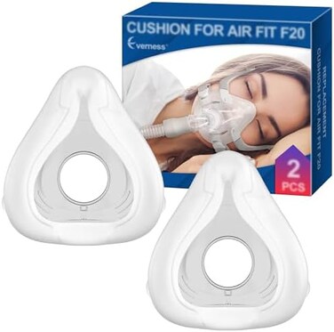 Everness 2 Packs Replacement Cushion (Lfor F20, Reliable SealSofter Fit, Compatible with Original Frame, Great-ValueDurable Replacement Supplies (L