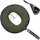 OLizee 2 in 1 Convertible Round Travel Mouse Pad Mouse Zipper Pouch Wireless Mouse Storage Case Flat Mouse Mat Mouse Travel Bag for Outdoor Business Trip