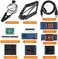 يدعم مبرمج ACEIRMC T48 TL866-3G معالج 31000ICS لـ EPROM/MCU/SPI/Nor/NAND Flash/EMMC/IC Tester/ TL866CS TL866II Plus مع محول 9 (مضيف مبرمج T48، محول 9)