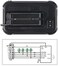 يدعم مبرمج ACEIRMC T48 TL866-3G معالج 31000ICS لـ EPROM/MCU/SPI/Nor/NAND Flash/EMMC/IC Tester/ TL866CS TL866II Plus مع محول 9 (مضيف مبرمج T48، محول 9)