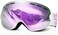 EXP VISION Snowboard Ski Goggles Men Women Youth, Anti Fog OTG Winter Snow Goggles Spherical Detachable Lens