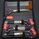 Smithking Professional Dog Grooming Shears Set Dogs StraightthinningCurved scissorschunkers Scissorswith comb in 1 Set for Right-handedLeft-handed (8.0 Silvery right-handed