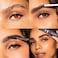 Wonderskin Dream Brow Tinted Gel, Dark Brown Transfer Proof Eyebrow Mascara, Long Lasting Filler (Dark Brunette