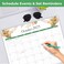 Telihao Calendar 2023 - Magnetic Calendar for Fridge, Runs from January 2023 Until June 2024, Fridge Calendar 2023-2024 for School, OfficeHome Planning and Organizing,15"x12" In