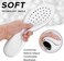 WLLHYF 1 Pairs Memory Foam Shoe Insoles, Cropable Shock Absorption Inserts Arch Support Cushioning Sports Insoles Soft Comfortable Replacement Insoles for Men Women Men: UK 6-11