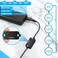 FARSENSE USB C to DC Adapter,Barrel PD Trigger Cable(3.3ftwith 10 Connecor Tips,USB to DC Power Cable can Switch Voltage by Pressing The Key,Support LED Display Voltage