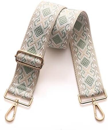S-Jacorry Purse Strap Replacement Crossbody Wide Shoulder Strap Adjustable Canvas Straps Handbag Strap Replacement Belts