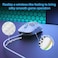 TMKB Technology Mechanical KeyBoard TMKB Falcon M1SE Ultralight Honeycomb Gaming Mouse, High-Precision 12800DPI Optical Sensor, 6 Programmable Buttons, Customizable RGB, Drag-Free Paracord, Ergonomic,