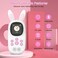 ChenFec 16GB Music MP3 Player for Kids, Cute Bunny Kids Music MP3 Player with Bluetooth, MP3MP4 Players with Speaker, MP3 Player with FM Radio, Recordings, Alarm, Pedometer, Stopwatch, Support up to 1