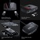 محول توصيل لوحة المفاتيح والماوس Leadjoy VX2AimBox، محول ألعاب لأجهزة Xbox، وXbox Series X/S، وNintendo Switch، وPS4، وPS5 - محول وحدة تحكم ألعاب للماوس ووحدة التحكم