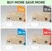 TICONN 12 Pack Clear Safety Glasses for Men, Safety Goggles with Scratch Impact Resistant Meets ANSI Z87.1 Standard (12 Pack