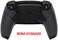 طقم إعادة برمجة RISE4 القابل للبرمجة من eXtremeRate لوحدة تحكم PS5 BDM-010/020، لوحة إعادة برمجة، غطاء خلفي، أزرار خلفية، مقبض مطاطي أسود لوحدة تحكم PS5
