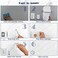 NADAMOO White Marble Countertop Paint Kit for Kitchen Bathroom, Counter Top Refinishing Kit Cover Up to 35 SQ. FT.