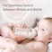 Pigeon Silicone (LLwith Latch-On Line, Natural Feel, 9Months, 4 Counts