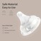 Pigeon Silicone (Lwith Latch-On Line, Natural Feel, 6Months, 4 Counts