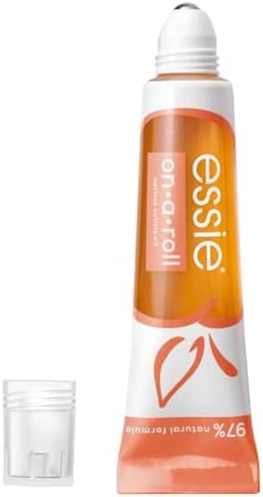 essie Nail Care, Apricot Cuticle Oil and Nail Treatment, 8-Free Vegan, On A Roll, 0.46 fl oz