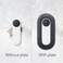 لوحة حائط Wasserstein لجرس باب Google Nest (سلكي، الجيل الثاني - مصمم لـ Google Nest)