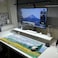 Cayiibe Van Gogh Wheat Field with Cypresses Mouse Pad Extended Large Gaming Mousepad XL Big Long Oversized Desk Mat Stitched Edges 31.5 X 11.8 Inch for Home Office