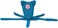 ASVP Shop Coraline Crocheted One Eyed Octopus Doll Bright Turquoise