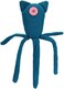 ASVP Shop Coraline Crocheted One Eyed Octopus Doll Bright Turquoise