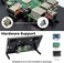Hosyond 10.1" IPS LCD Capacitive Touch Screen HDMI Display Portable Monitor 1024X600 Built-in Dual Speakers for Raspberry Pi 4 3 2 Zero BModel B Xbox PS4 Windows 7/8/10