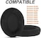 وسادات أذن بديلة من G GVOEARS لسماعات Sennheiser HD650/HD600/HD660S/HD545/HD525/HD535، وسادات أذن متوافقة أيضًا مع سماعات Massdrop X HD6XX/HD58X وHD580/HD565 Jubilee (مخملية)