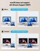 GIISSMO USB C Docking Station Dual Monitor, 10 in 1 Laptop Docking Station for Windows with 2 HDMI 4K, RJ45, 10Gbps USB C/USB A 3.1, 100W PD, USB 2.0, SD/TF Slots for MacBook/Dell/HP/Lenovo/Surface
