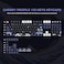 SDYZ XVX PBT Keycaps 132 Keys - Great Wave Off Kanagawa Japanese Keyboard Set, 5 Side DYE-Sub Custom Cherry Profile for Cherry Gateron MX Switches Mechanical Keyboard