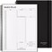 Asten Planner Undated, Daily Planner Agenda with To Do List, Hourly Schedules for Women and Men, Spiral Appointment Book with Elastic Closure, Inner Pocket 8.5" x 11" (Black