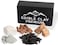 HITT Edible Clay Chunks Set &ndash; 5 Sorts of Clay for Eating 8.8 oz (250 grZero Additives ASMR Food for Pica Cravings, Handpicked Edible Dirt