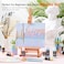 Shuttle Art 40 Pack Pastel Acrylic Paint Set, 30 Colors, 60ml/2oz Bottles, High Viscosity, Water-proof Paint With 10 Paint Brushes for PaintingCrafting on Canvas, Rock, Ceramic, Fabric