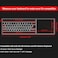 MUBUY-GOL MUBUY Clear Desktop Computer Keyboard Cover for 104/107 Keys Standard Desktop Keyboard Reusable Waterproof Keyboard Cover