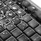 MUBUY-GOL MUBUY Clear Desktop Computer Keyboard Cover for 104/107 Keys Standard Desktop Keyboard Reusable Waterproof Keyboard Cover
