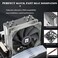 Thermalright Assassin King 120 SE CPU Air Cooler, AK120 SE, 5 Heatpipes, AGHP Technology TL-C12C PWM Quiet Fan CPU Cooler with S-FDB Bearing, for AMD AM4/Intel 1150/1151/1200/1700, PC Cooler